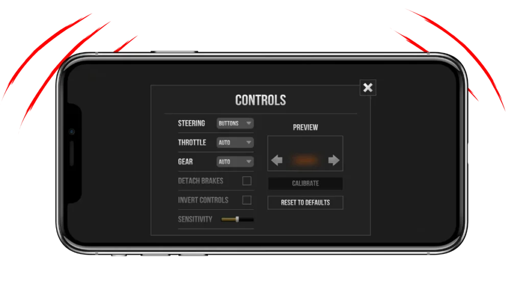 Multiple Control Options